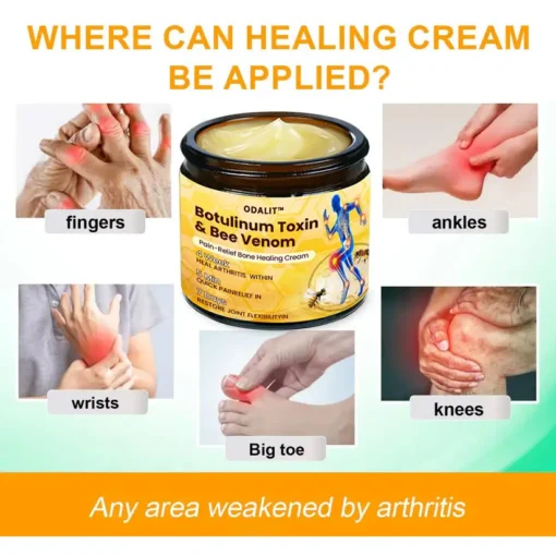 ODALIT™ Botulinum Toxin & Bee Venom Pain-Relief Bone Healing Cream