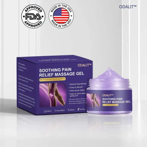 ODALIT™ Turmeric & Emu Oil Arthritis Soothing Pain Relief Massage Gel