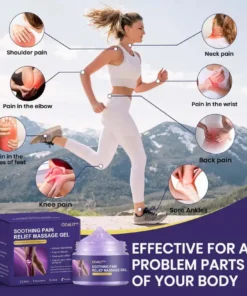 ODALIT™ Turmeric & Emu Oil Arthritis Soothing Pain Relief Massage Gel