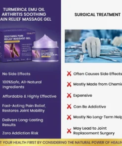 ODALIT™ Turmeric & Emu Oil Arthritis Soothing Pain Relief Massage Gel