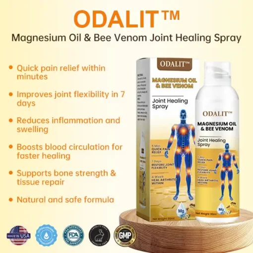 ODALIT™ Magnesium Oil & Bee Venom Joint Healing Spray