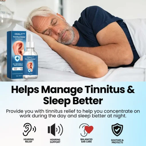 ODALIT™ Tinnitus Relief Ear Drops