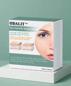 ODALIT™ MicroNeedle Botanic skin Tag Removal Patch