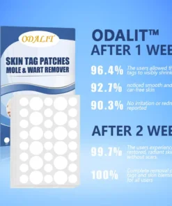 ODALIT™ Natural Skin Tag and Wart Removal Patches