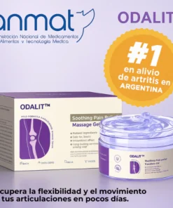 ODALIT ® Gel de masaje calmante para artritis - Chau dolor, hola bienestar en 3 minutos