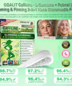 ODALIT® L-Carnitine × Retinol | Slimming & Firming 2-in-1 Nano Microneedle Patch