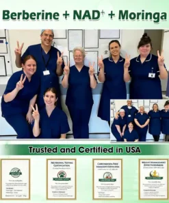 ODALIT® Moringa · Berberine × NAD+ 𝟏𝟎-𝐢𝐧-𝟏 𝐀𝐝𝐯𝐚𝐧𝐜𝐞𝐝 𝐍𝐚𝐧𝐨 𝐌𝐢𝐜𝐫𝐨𝐧𝐞𝐞𝐝𝐥𝐞 𝐏𝐚𝐭𝐜𝐡