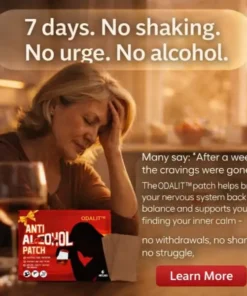 ODALIT™ Patches | Beat your alcohol cravings in just 7 days, hassle-free