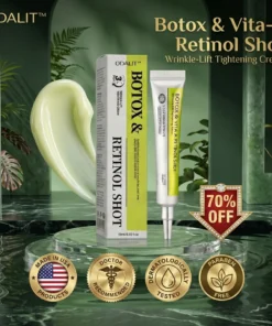 ODALIT™ Botox & Retinol Shot - Eraser for Deep Wrinkles, Sagging Jowls & Puffy Eyes