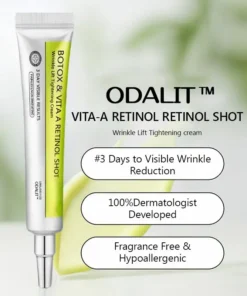 ODALIT™ Botox & Retinol Shot - Eraser for Deep Wrinkles, Sagging Jowls & Puffy Eyes