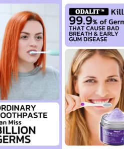 ODALIT™ TeethRestoration Mineral PowderObtain American Dental Association (ADA) Certification (Treats periodontitis and mouth ulcers, prevents tooth loss, and repairs gum recession