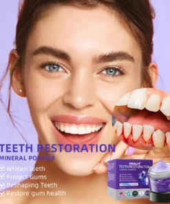 ODALIT™ TeethRestoration Mineral PowderObtain American Dental Association (ADA) Certification (Treats periodontitis and mouth ulcers, prevents tooth loss, and repairs gum recession
