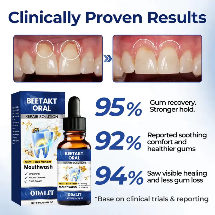 ODALIT™ Oral Repair – Fix Gums & Stop Sensitivity Fast