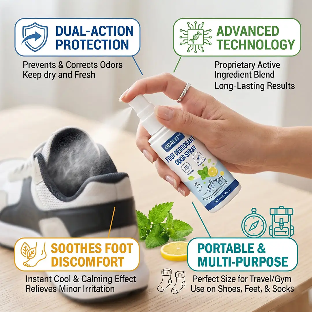 ODALIT™ Foot Deodorant Odor Spray